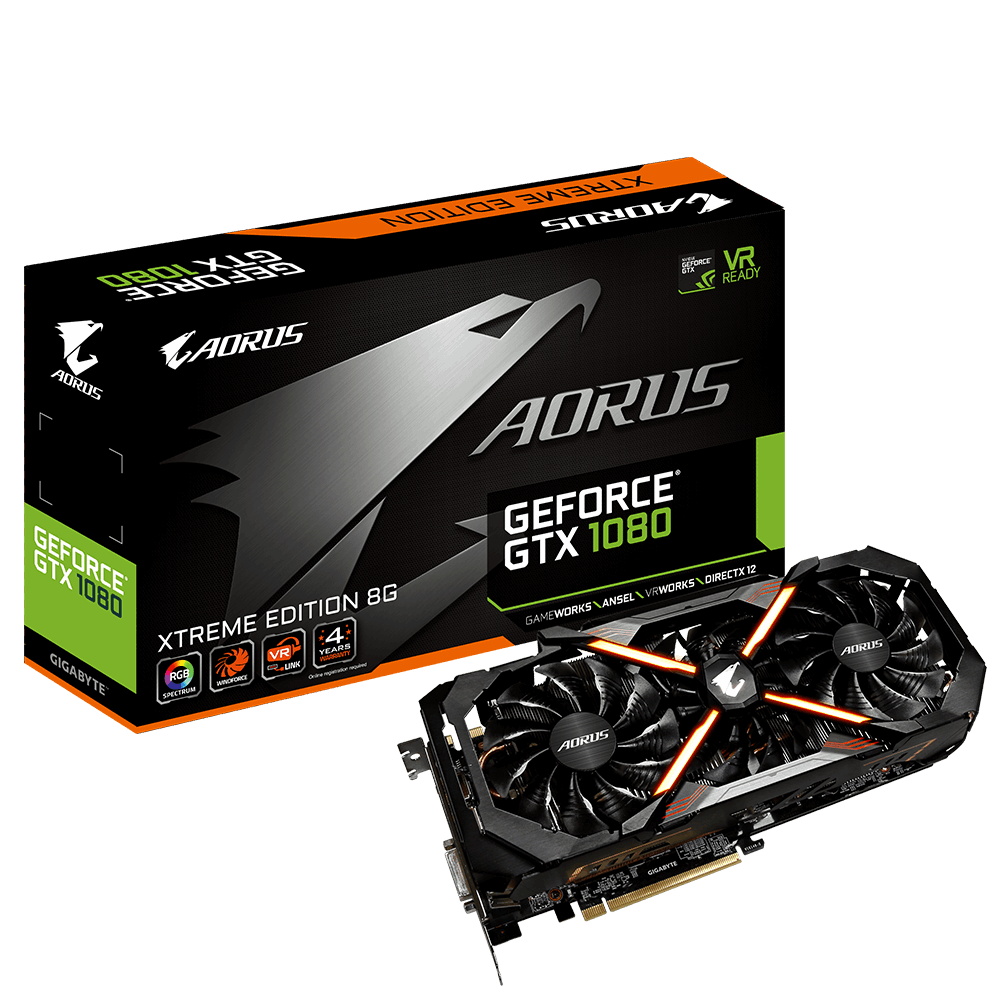 VGA GIGABYTE AORUS GTX 1080 Xtreme Edition 8GB –