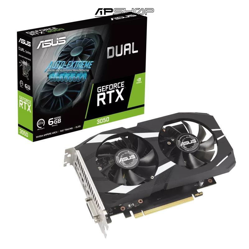 VGA Asus DUAL RTX 3050 6GB | DUAL-RTX3050-6G