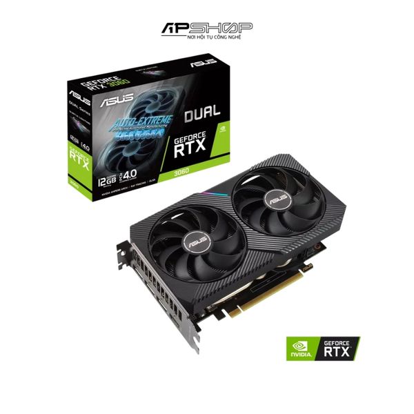 VGA ASUS DUAL RTX 3060 12GB V2 | Chính hãng