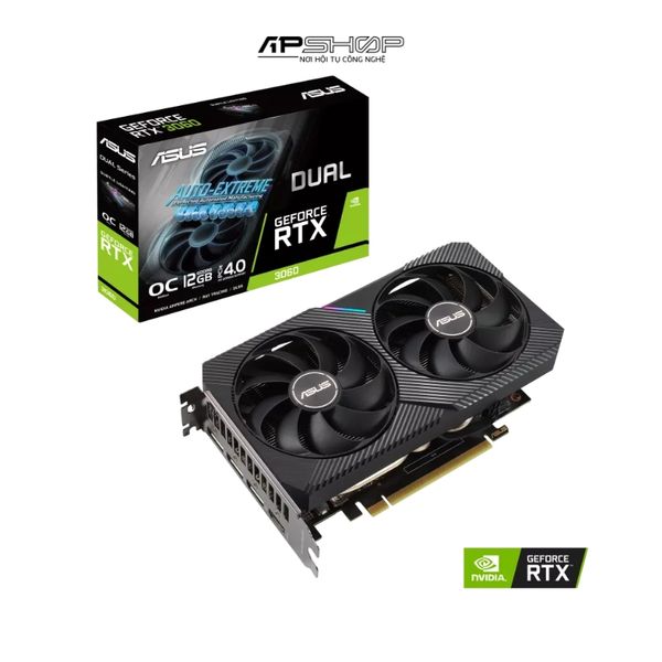 VGA ASUS DUAL RTX 3060 OC Edition 12GB V2 | Chính hãng