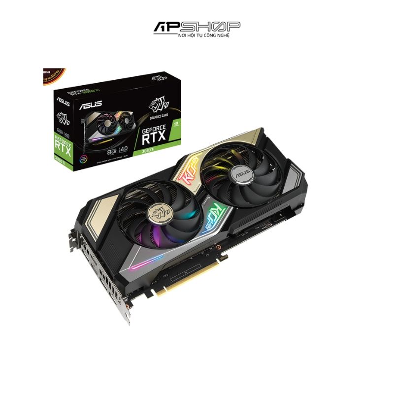 VGA ASUS KO RTX 3060 Ti 8GB V2 GAMING  Chính hãng