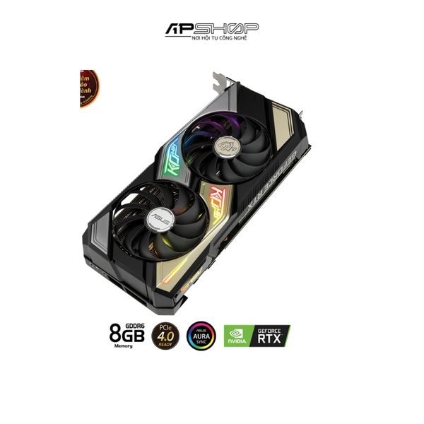 VGA ASUS KO RTX 3060 Ti 8GB V2 GAMING | Chính hãng