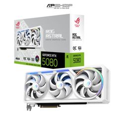 VGA Asus ROG Astral RTX 5080 16GB GDDR7 WHITE OC Edition