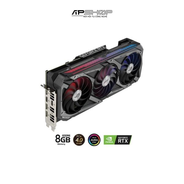 VGA ASUS ROG STRIX RTX 3060 Ti 8GB V2 GAMING | Chính hãng