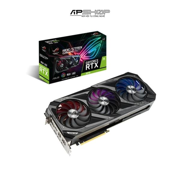 VGA ASUS ROG STRIX RTX 3070 8GB V2 GAMING| Chính hãng