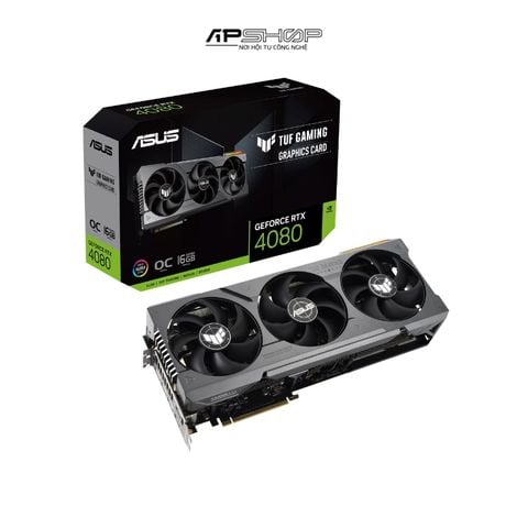 VGA ASUS TUF Gaming RTX 4080 OC Edition 16GB  Chính hãngVGA ASUS TUF Gaming RTX 4080 OC Edition 16GB  Chính hãng