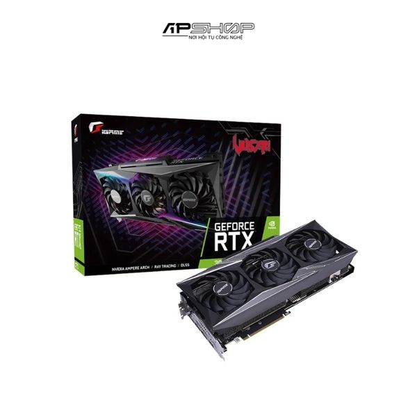 VGA Colorful iGame RTX 3070 Vulcan OC 8G LHR | Chính hãng