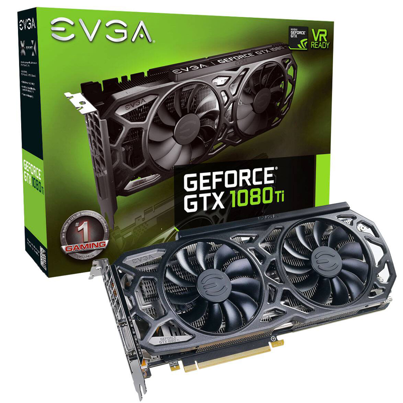 Vga EVGA GeForce GTX 1080 Ti SC Black Edition GAMING, 11GB GDDR5X