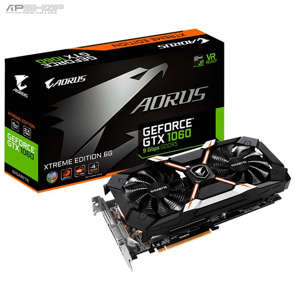 VGA Gigabyte AORUS GTX 1060 Xtreme Edition 6G 9Gbps