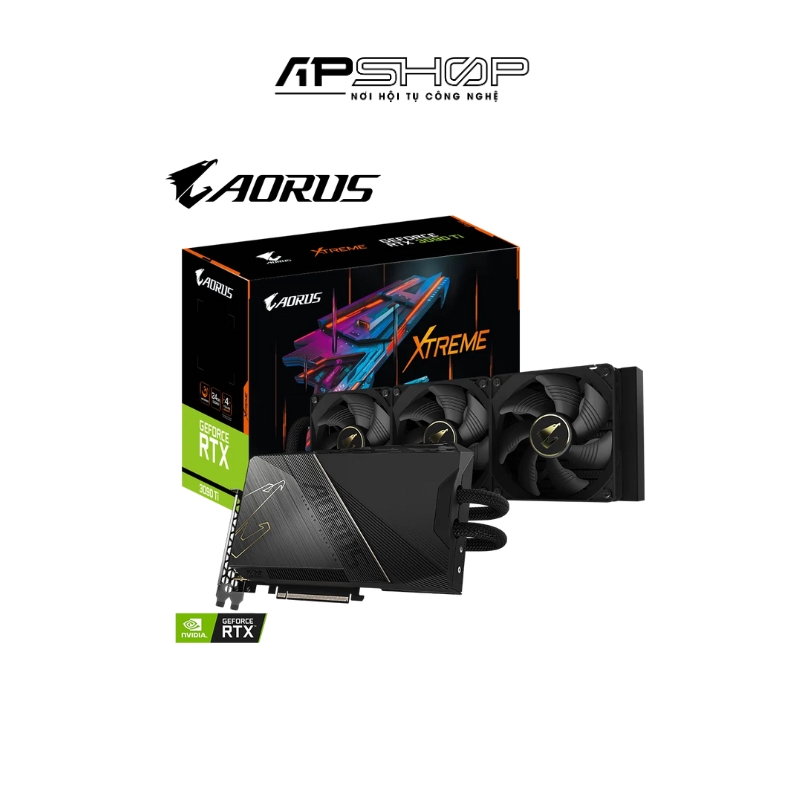 Graphics Card Rtx 3090 Gigabyte Waterforce VGA Gigabyte AORUS RTX