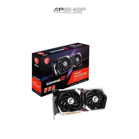 VGA MSI Radeon RX 6700 XT GAMING X 12G | Chính hãng
