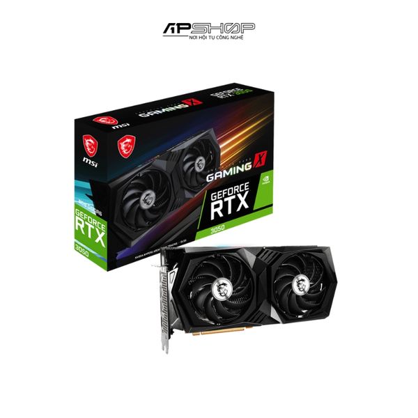 VGA MSI RTX 3050 GAMING X 8G | Chính hãng