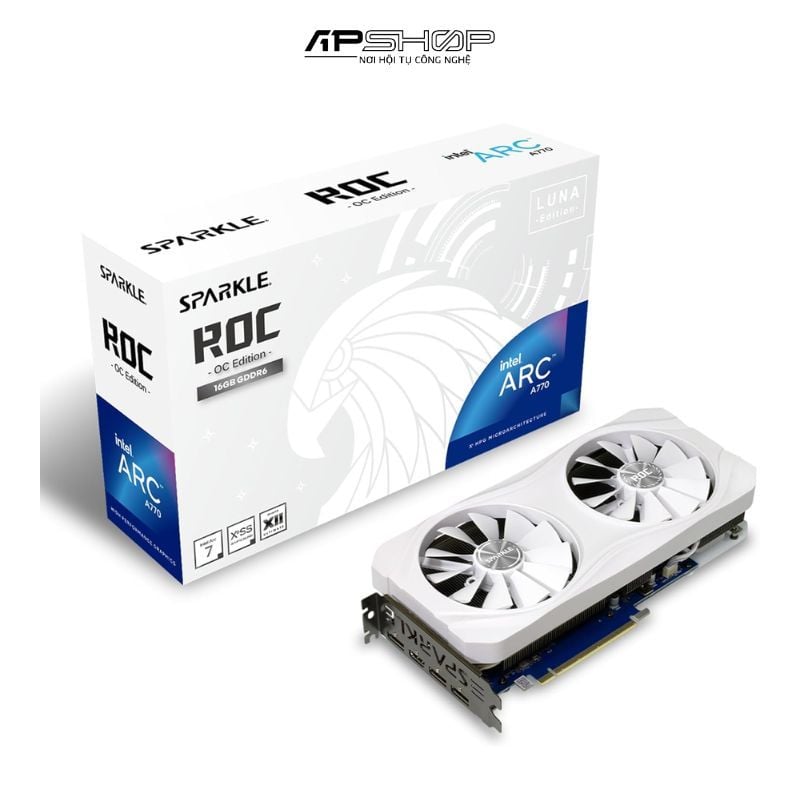 VGA SPARKLE Intel Arc A770 ROC LUNA OC Edition 16GB GDDR6