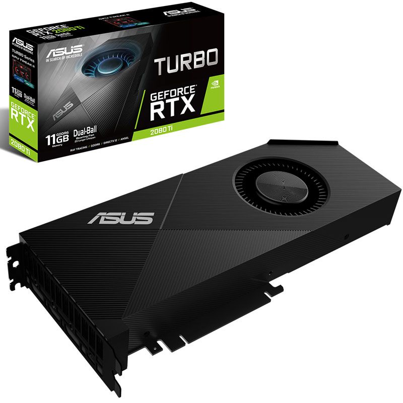 Vga Asus Geforce Gtx 2080 Ti Asus Turbo Nvidia Geforce Rtx 2080 Ti