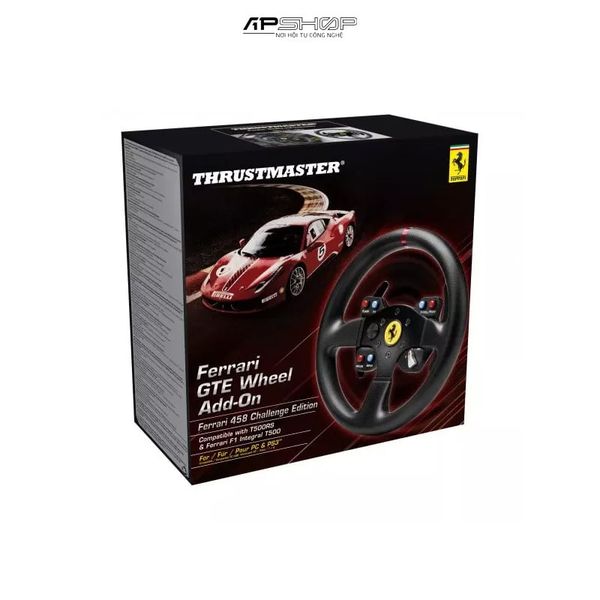 Vô lăng tháo rời ThrustMaster FERRARI GTE F458 WHEEL ADD-ON | Support PC/ PS4/ Xbox