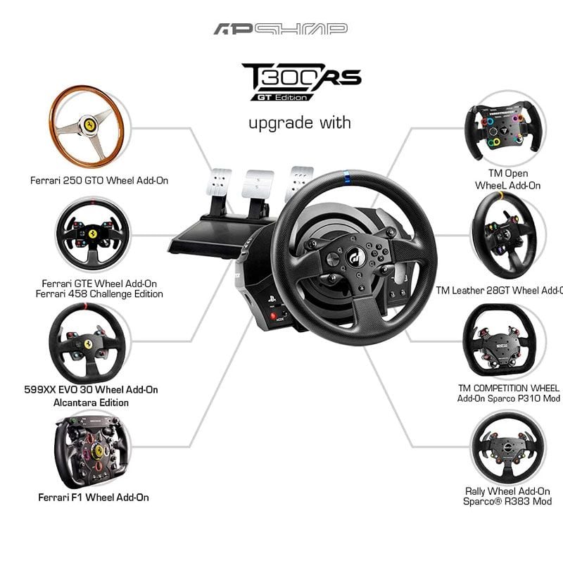 Vô lăng ThrustMaster T300 RS GT Edition | Chính hãng
