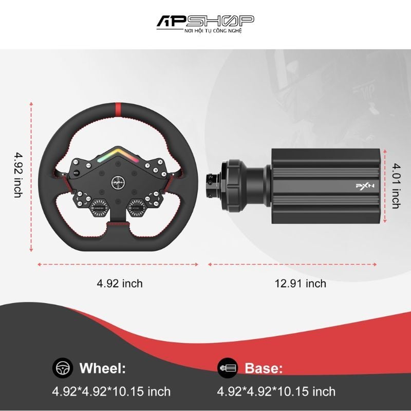 Vô Lăng Chơi Game Giả Lập PXN V12 Lite Bundle