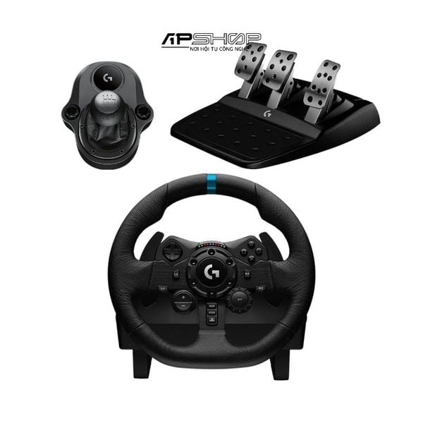 Full bộ vô lăng Logitech G923 Chơi Game Trên PC I PS4 I PS5 - Chính hãng