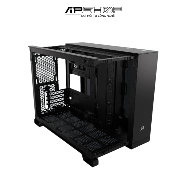 Vỏ máy tính Corsair 2500X Tempered Glass mATX Mid-Tower Black