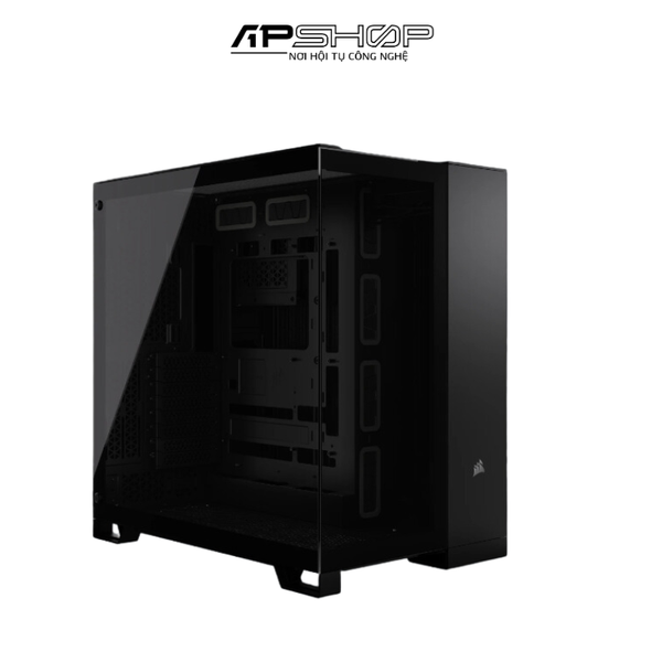 Vỏ máy tính Corsair 6500X Tempered Glass Mid Tower Black