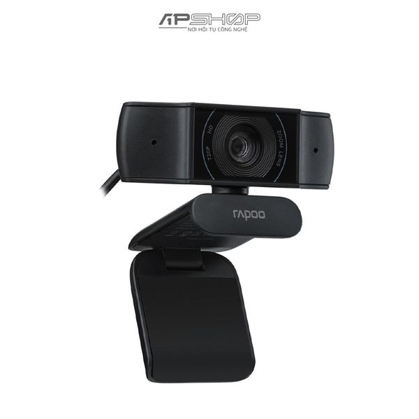 Webcam Rapoo C200 độ phân giải HD 720P - Hàng chính hãng