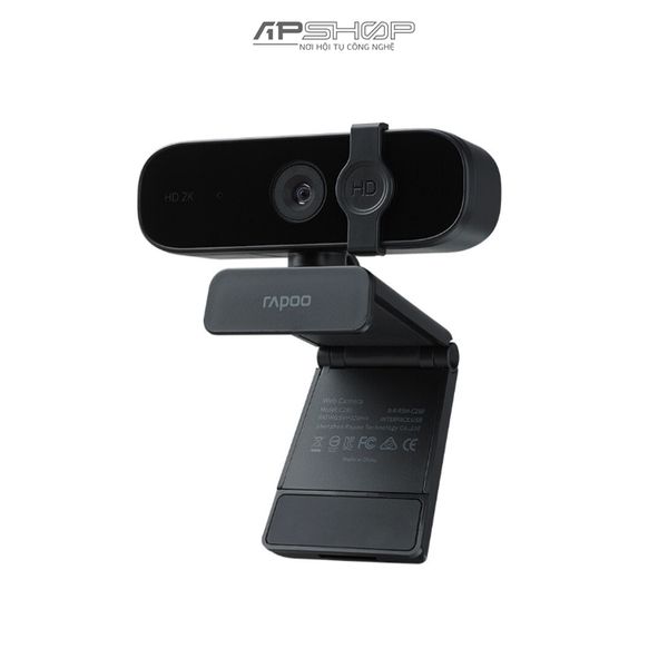 Webcam Rapoo C280 2K FHD 1440P - Hàng chính hãng