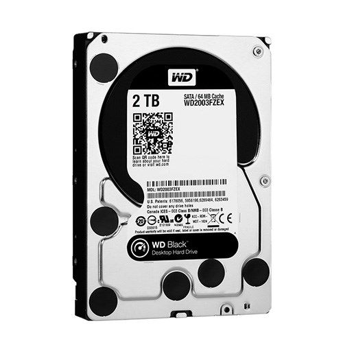 HDD Western 2TB 7200RPM Black