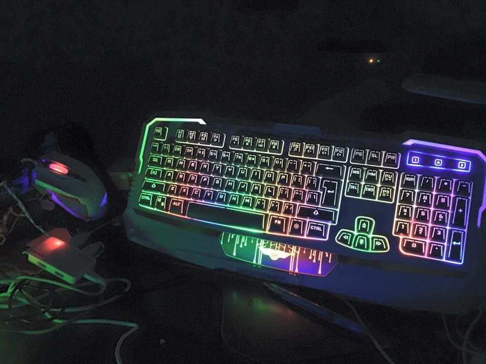 Bàn phím có dây Newmen KB813 - GAMING Phiên bản  Normal Keycaps