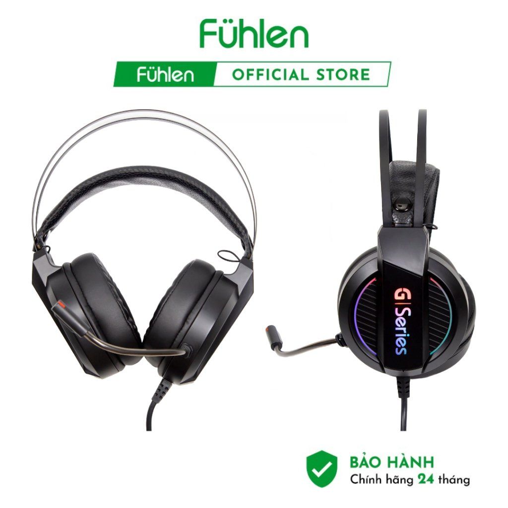 Tai Nghe Fuhlen H300s RGB Gaming Headset Microphone Khử Tiếng Ồn - Bảo hành 2 năm