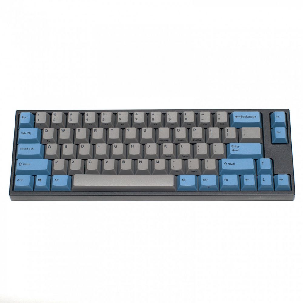 Bàn Phím Cơ Leopold - FC660M PD Blue / Grey - Keycap PBT Double Shot (Red / Brown / Blue Switch)