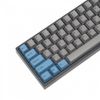 Bàn Phím Cơ Leopold - FC660M PD Blue / Grey - Keycap PBT Double Shot (Red / Brown / Blue Switch)