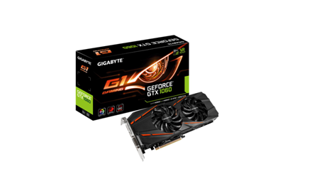 GIGABYTE™ GV-N1060G1 GAMING-6GD - GeForce GTX 1060