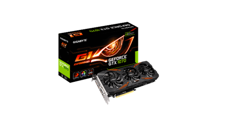 GIGABYTE™ GV-N1070G1 GAMING-8GD - GeForce GTX 1070