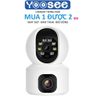 Camera YooSee 2 mắt trong nhà - Siêu nét góc rộng BẢO HÀNH 1 NĂM