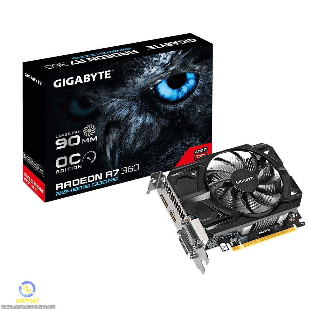 GIGABYTE™ GV-R736OC-2GD - AMD Radeon R7 360