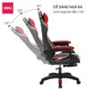 Ghế gaming Deli dành cho streamer, ghế chơi game thủ có tựa đầu, gác chân, nâng hạ ngả lưng - E4927