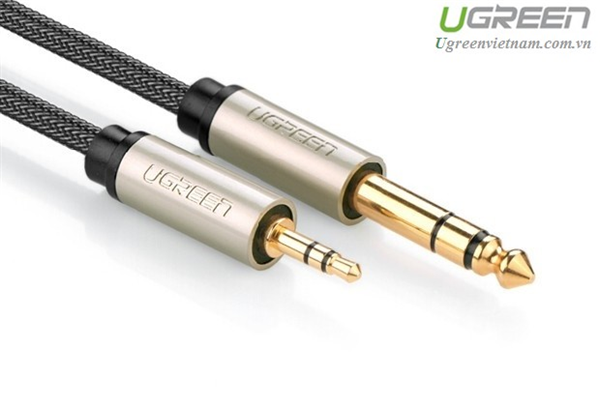 Cáp Audio 3.5mm dài 1M Ugreen 10602 mạ vàng chính hãng