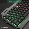 Bàn Phím Máy Tính Gaming RGB SIDOTECH LDK V4 Pro Có Dây / Đèn LED RGB Chống Nước Chơi Game Máy Tính Esport - Chính Hãng