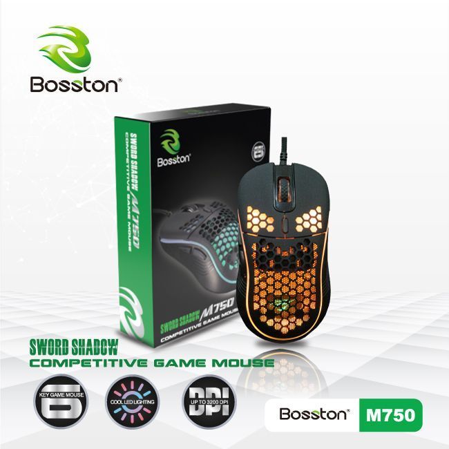 MOUSE GAMING BOSSTON M750 USB2.0