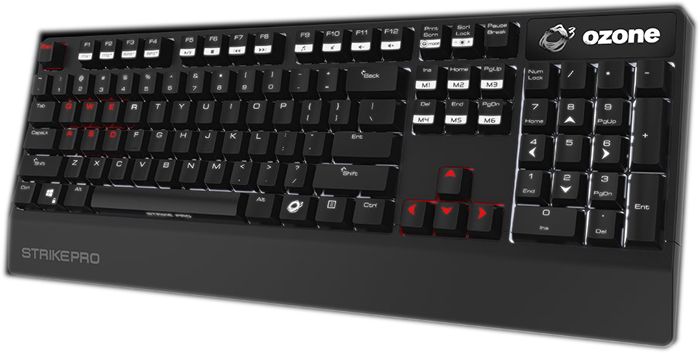 Bàn Phím Ozone Gaming - Strike PRO Red - OZSTRIKEPRORD