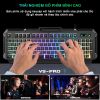 Bàn Phím Máy Tính Gaming RGB SIDOTECH LDK V4 Pro Có Dây / Đèn LED RGB Chống Nước Chơi Game Máy Tính Esport - Chính Hãng