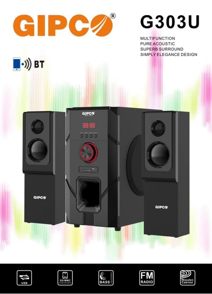 Loa GIPCO G303U Hi-fi ( 2.1 )