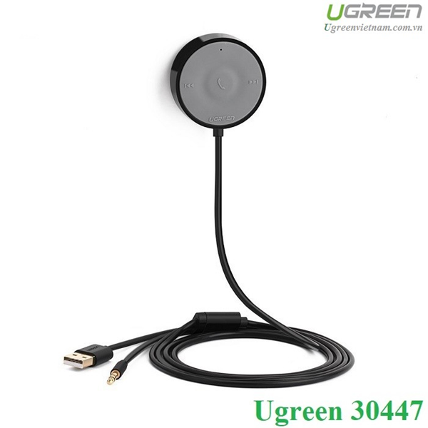 Thiết bị kết nối Bluetooth 4.1 chính hãng Ugreen 30447 hỗ trợ 3.5mm và Microphone cao cấp