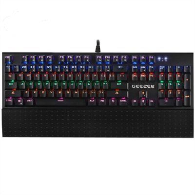 Bàn phím cơ Geezer GS2 - Led RGB - KM Tặng 01 bàn di khổ lớn 30x70