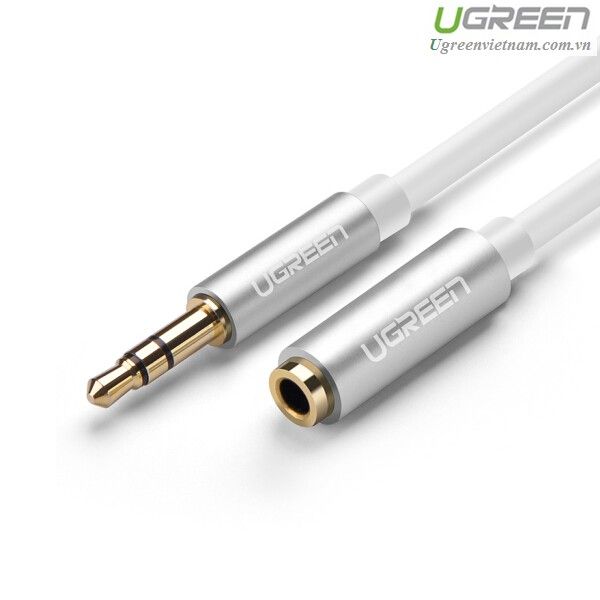 Cáp Audio 3.5mm dài 2m âm dương chính hãng Ugreen 10776 cao cấp