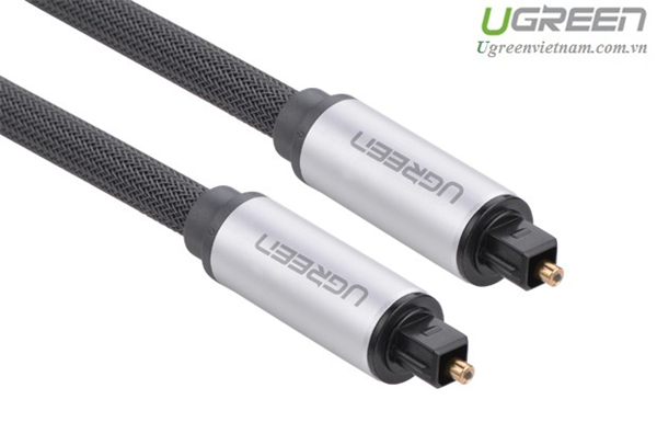 Cáp audio quang (Toslink, Optical) 2m Chính hãng Ugreen 10540