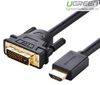 Cáp chuyển đổi HDMI to DVI 24+1 dài 10m HD106 chính hãng Ugreen 10138