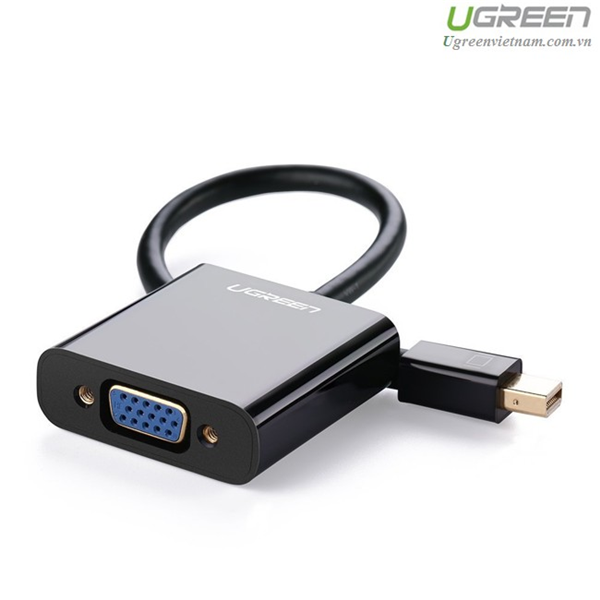 Cáp chuyển đổi Mini Displayport to HDMI và VGA cao cấp chính hãng Ugreen 10439