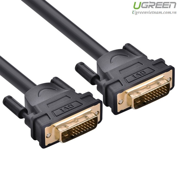 Cáp DVI to DVI 24 + 1 dài 5m Cao cấp Chính hãng Ugreen 11608