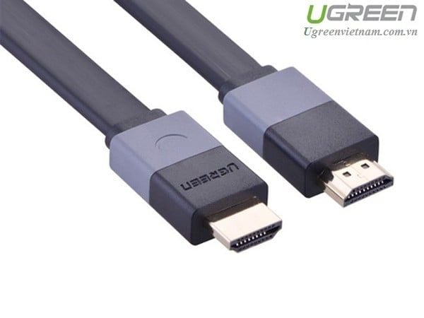 Cáp HDMI mỏng dẹt dài 3m hỗ trợ 3D 4K Chính hãng Ugreen 30111 cao cấp